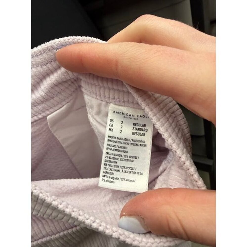 American Eagle Super High Rise Baggy Wide Leg Pants - Picture 6 of 6